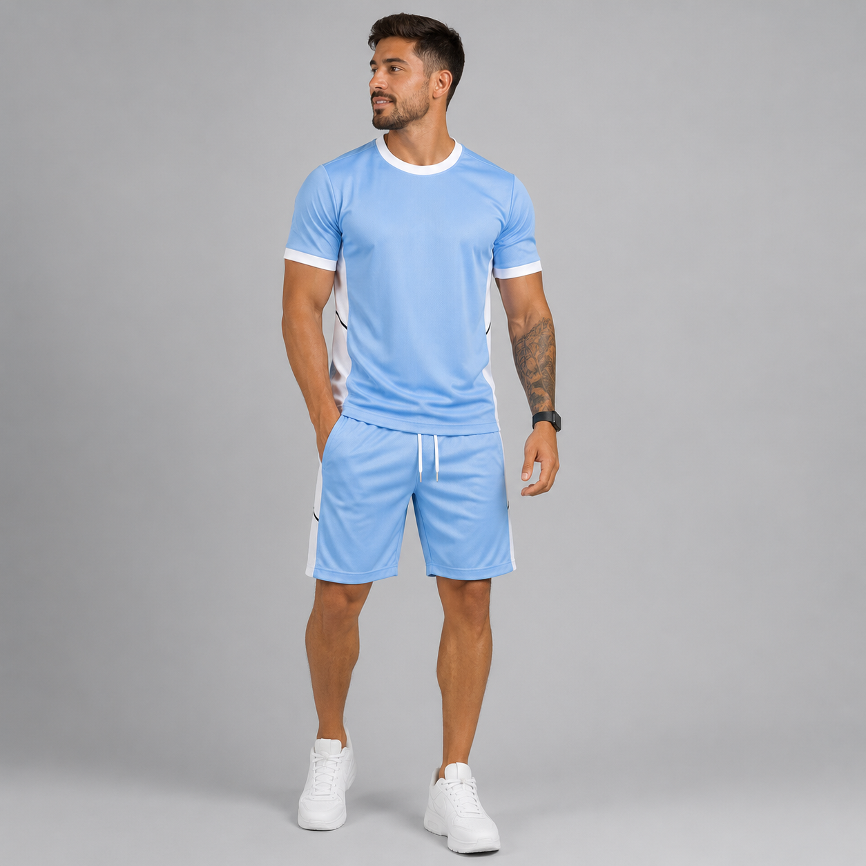 Grade de cores dos conjuntos Dry Fit
